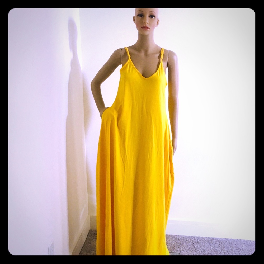 Yellow Maxi Dress